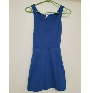 American Apparel Blue Mini Dress